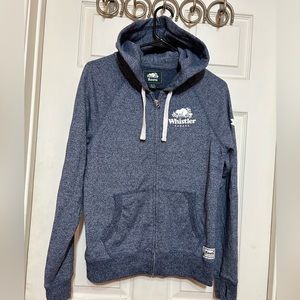 ROOTS hoodie sweatshirt  zip up size xs